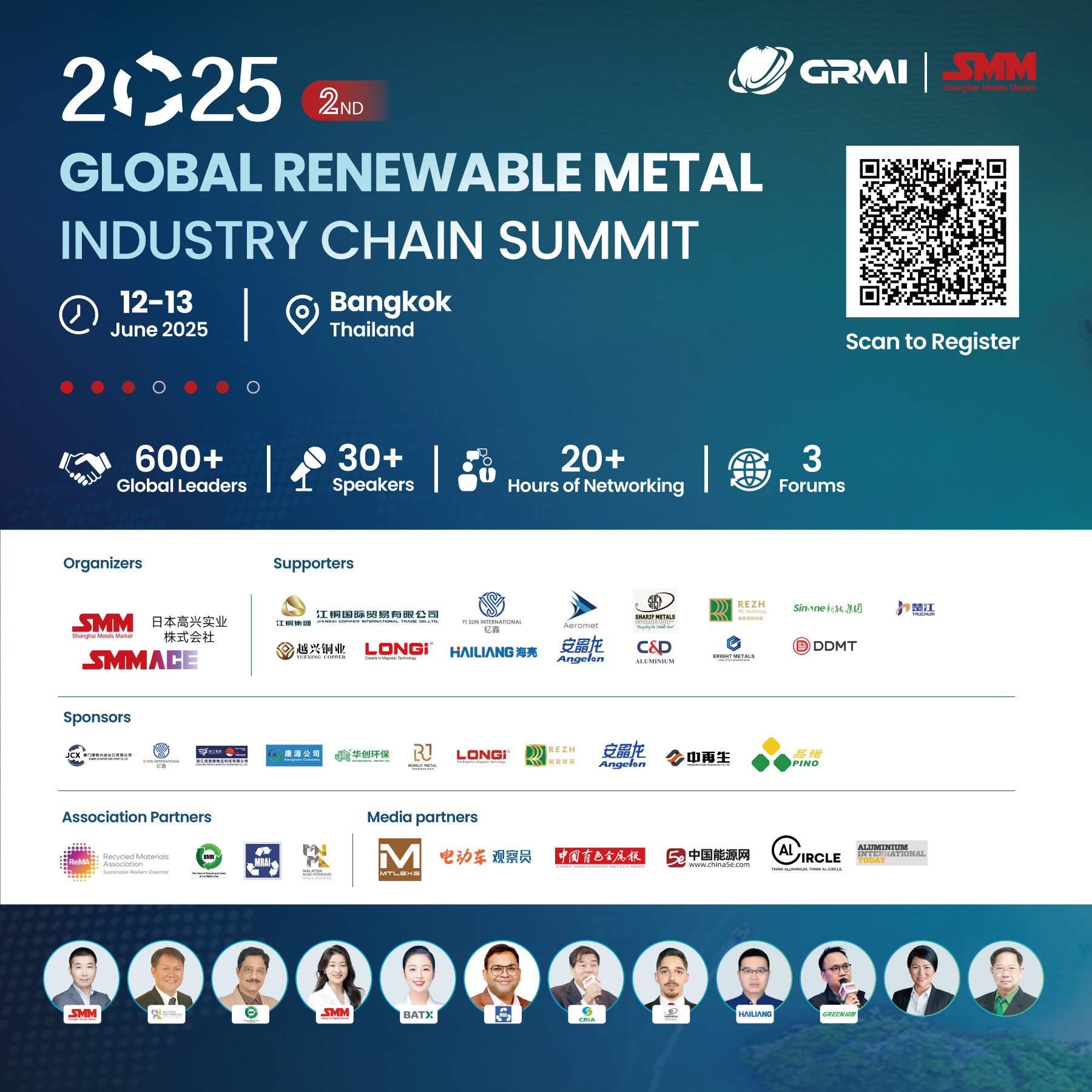 2025 (2nd) Global Renewable Metal Industry Chain Summit to Drive Sustainable Resource Recycling in Bangkok