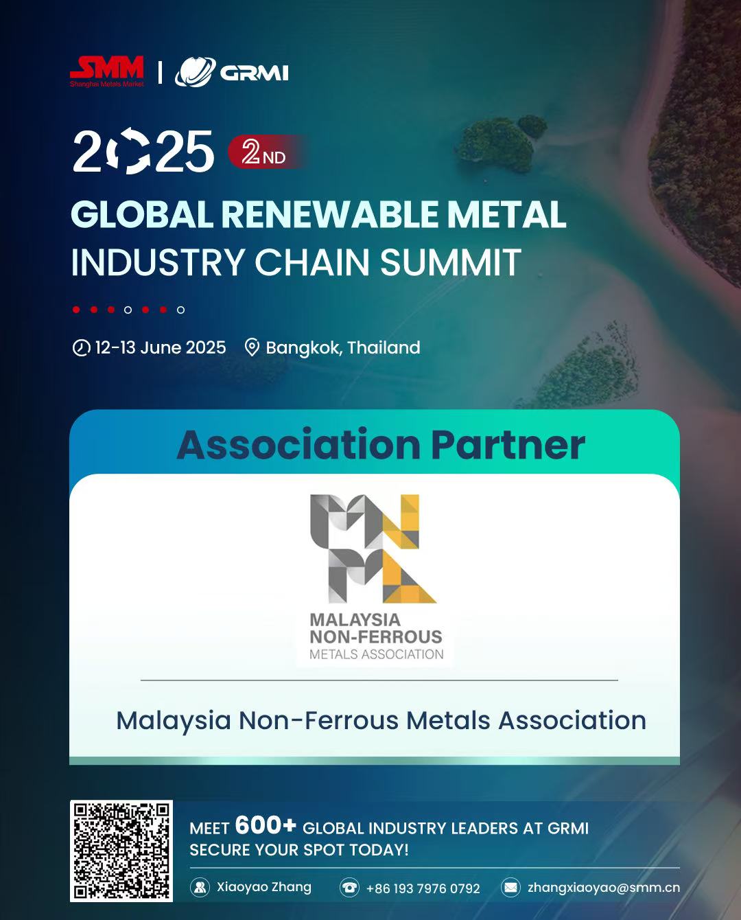 2025 (2nd) Global Renewable Metal Industry Chain Summit to Drive Sustainable Resource Recycling in Bangkok