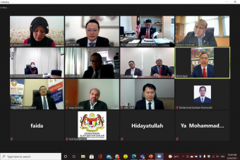 An Online Meeting with YB Dato’ Sri Tuan Ibrahim bin Tuan Man, Minister of Environment and Water